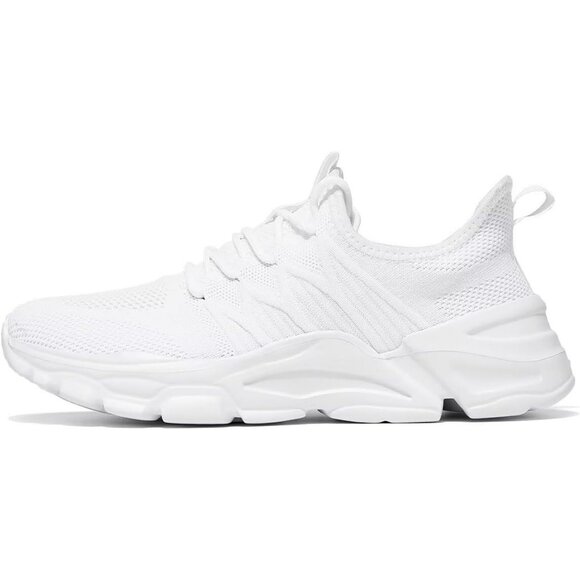 ⚡Men\'s Z71 White Breathable Lightweight Slip Resistant Athletic Gym Work Shoes